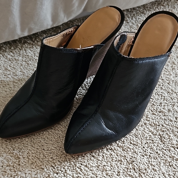 Nine West Shoes - Nine West leather mules